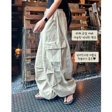 하체커버 벌룬 카고팬츠